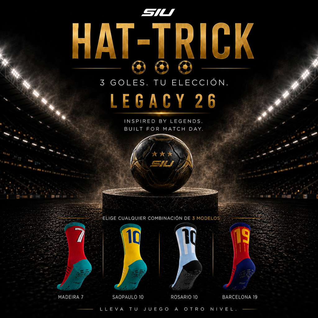 HAT-TRICK: Elige tres leyendas. Crea tu combinación.